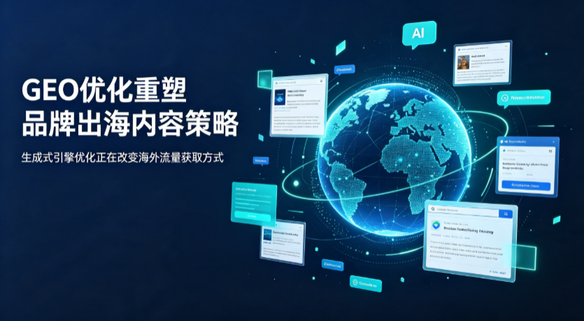 乐东黎族自治县AI 时代 GEO 兴起，品牌出海内容策略迎来重大调整